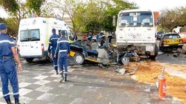 9 personnes périssent dans un accident à Louga