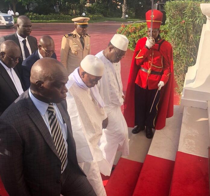 L’arrivée de Abdoulaye Wade au palais de la République