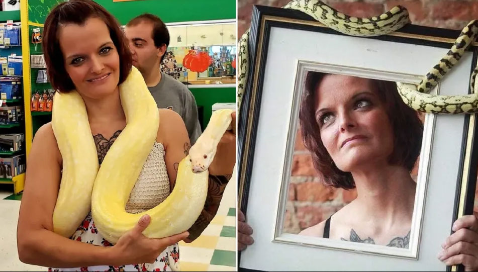 Une mère trouvée trouvée étranglée à mort par un python dans sa maison remplie de 140 serpents