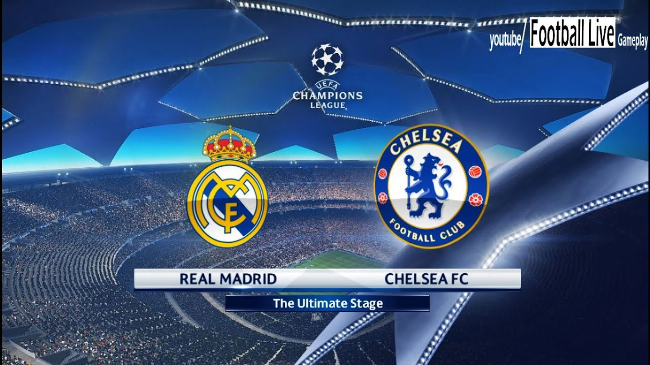UEFA Champions League : Real Madrid 1- Chelsea 1